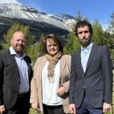 L'association VINEA a terminé son année 2023 sur un bilan négatif. (De gauche à droite : Jonas Ettlin, Fabienne Bruttin, Olivier Roten)